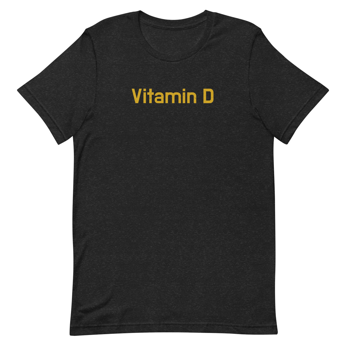 Vitamin D vintage graphic, printed on a SodaPop Cool t-shirt.
