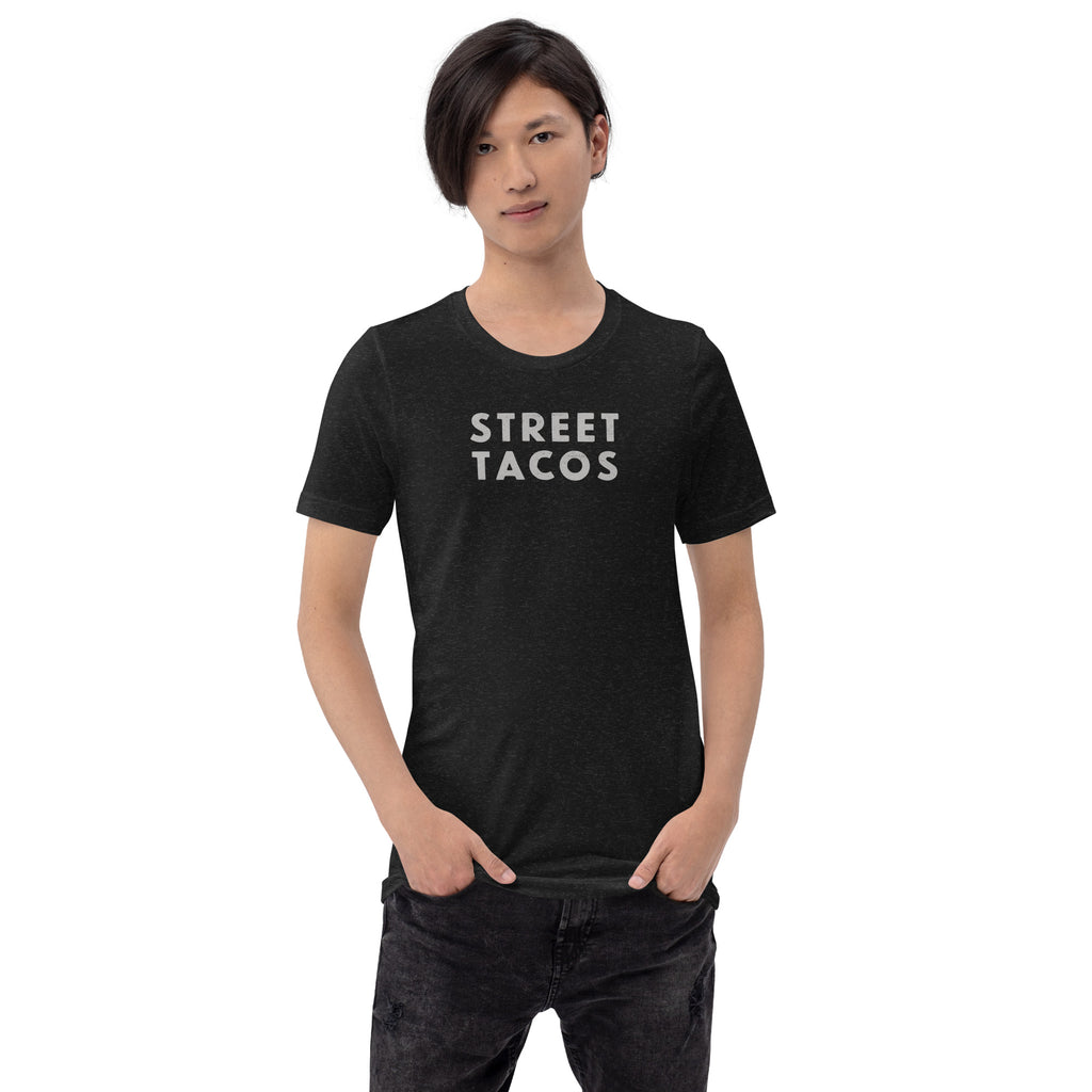 Street Tacos vintage graphic, printed on a SodaPop Cool t-shirt.