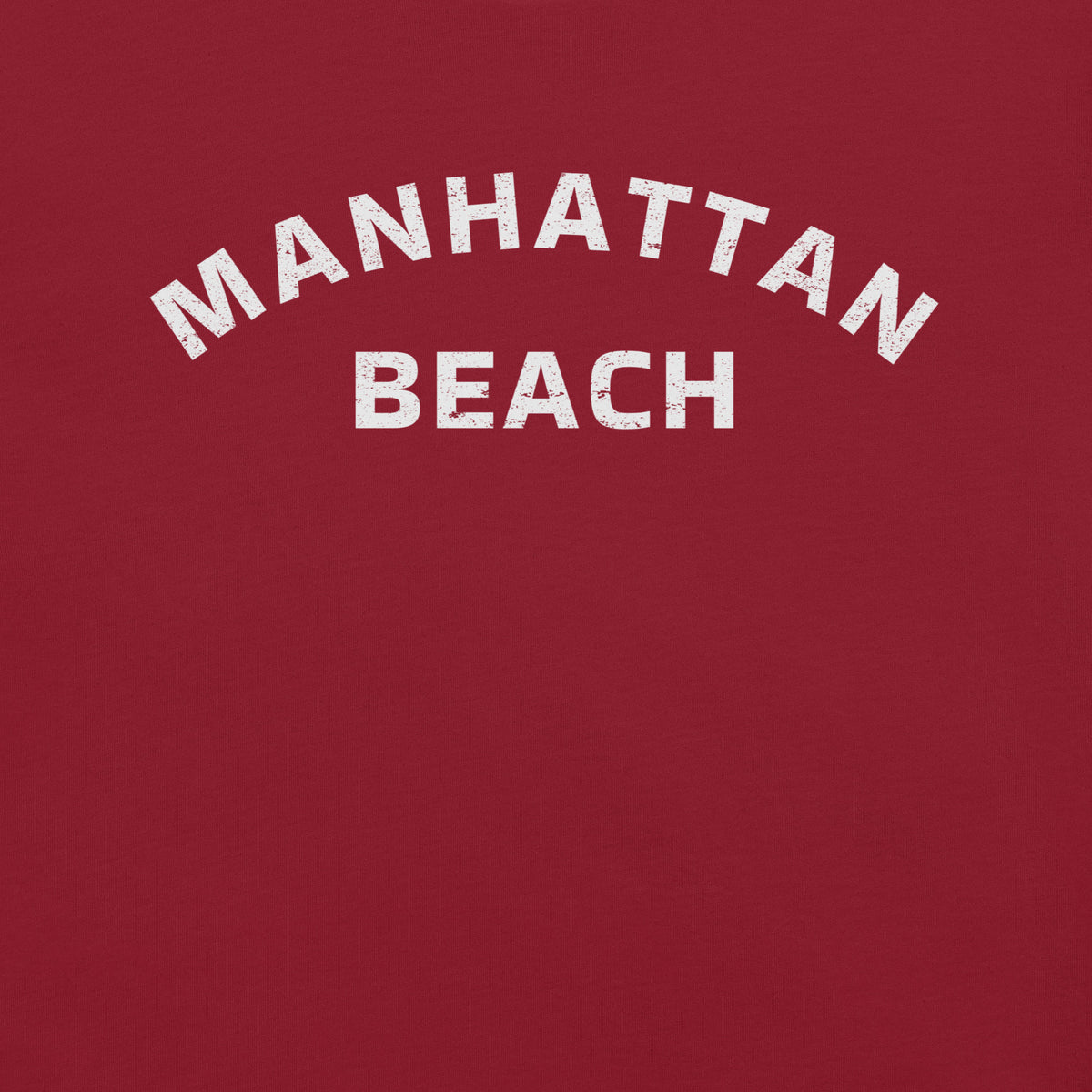 Manhattan Beach California vintage graphic, printed on a SodaPop Cool t-shirt.