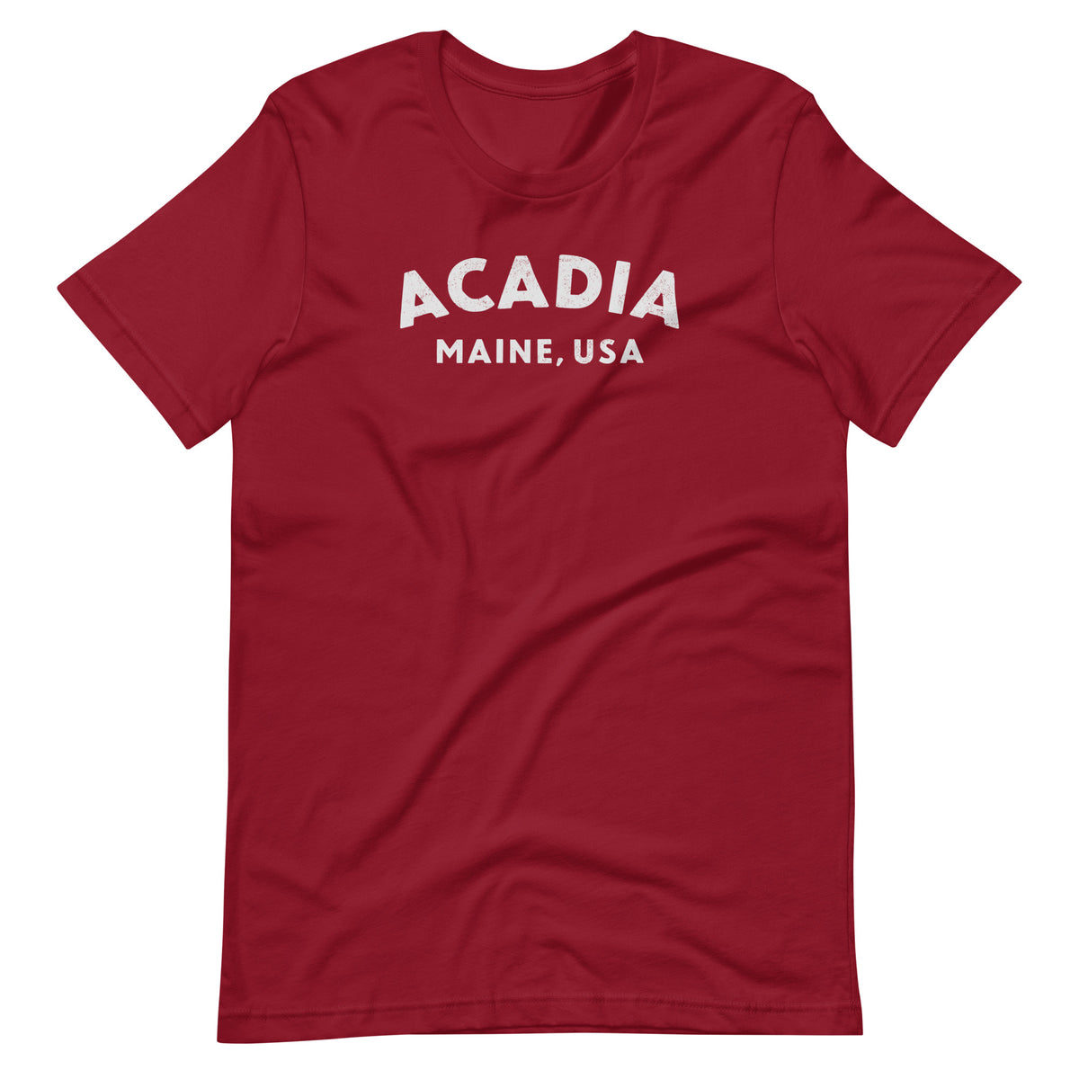 Acadia Maine Park vintage graphic, printed on a SodaPop Cool t-shirt.