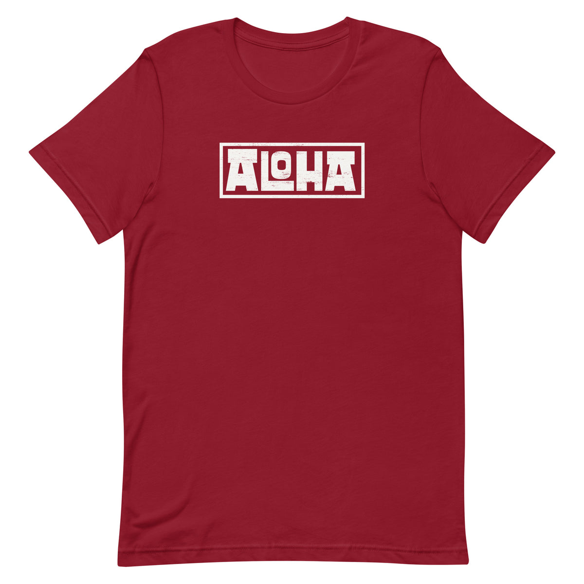 Aloha Hawaii Billboard vintage graphic, printed on a SodaPop Cool t-shirt.
