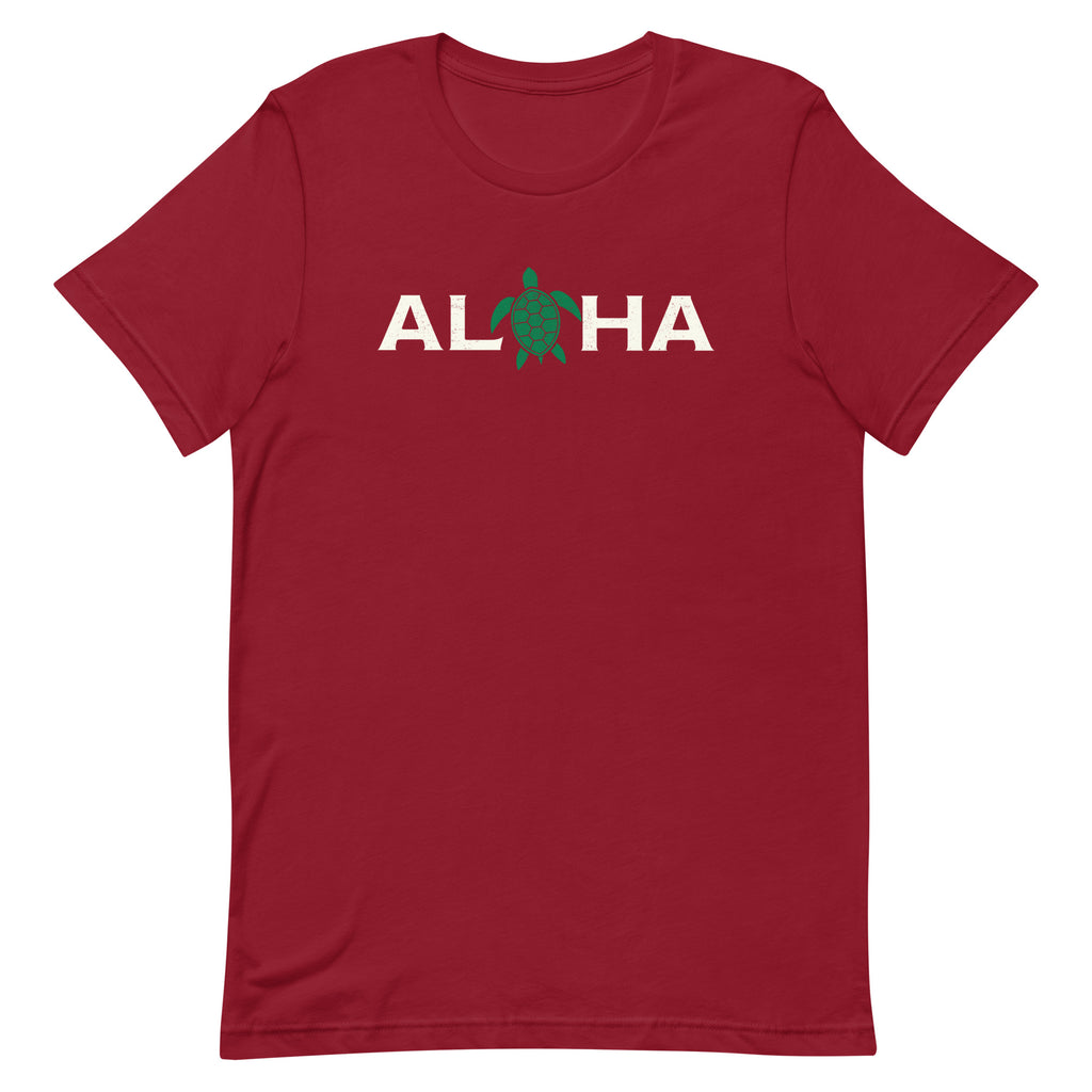 Aloha Hawaii Turtle vintage graphic, printed on a SodaPop Cool t-shirt.