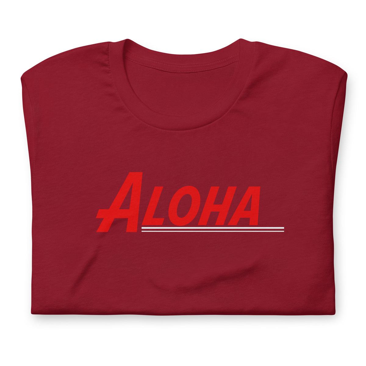 Aloha Hawaii Retro vintage graphic, printed on a SodaPop Cool t-shirt.
