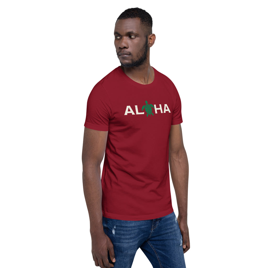 Aloha Hawaii Turtle vintage graphic, printed on a SodaPop Cool t-shirt.