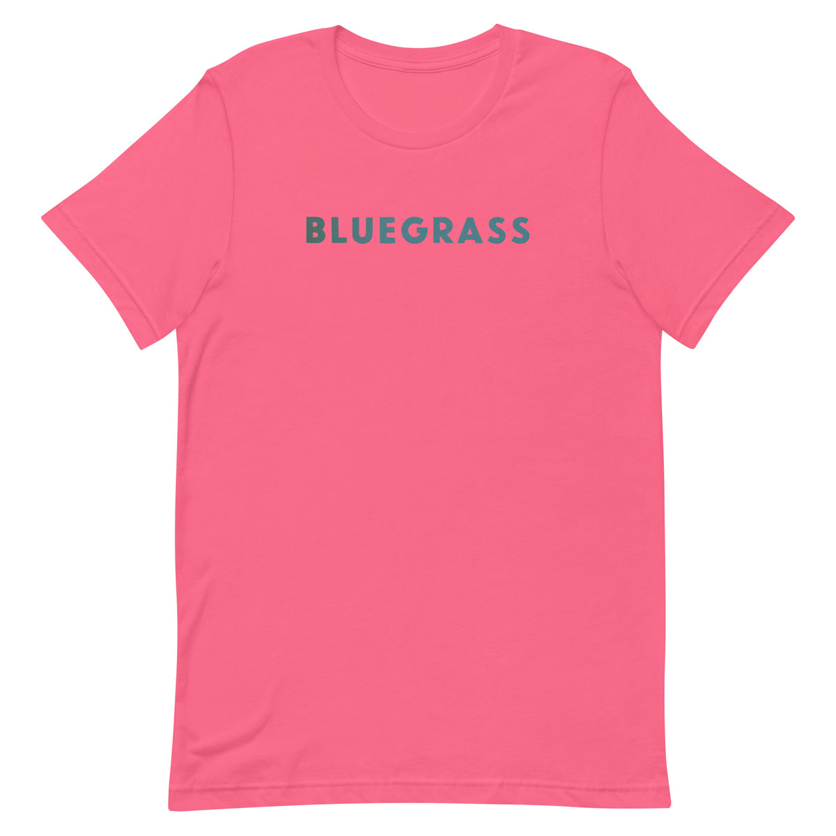 Bluegrass vintage graphic, printed on a SodaPop Cool t-shirt.