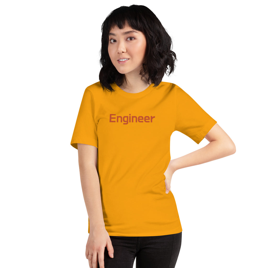 Engineer vintage graphic, printed on a SodaPop Cool t-shirt.