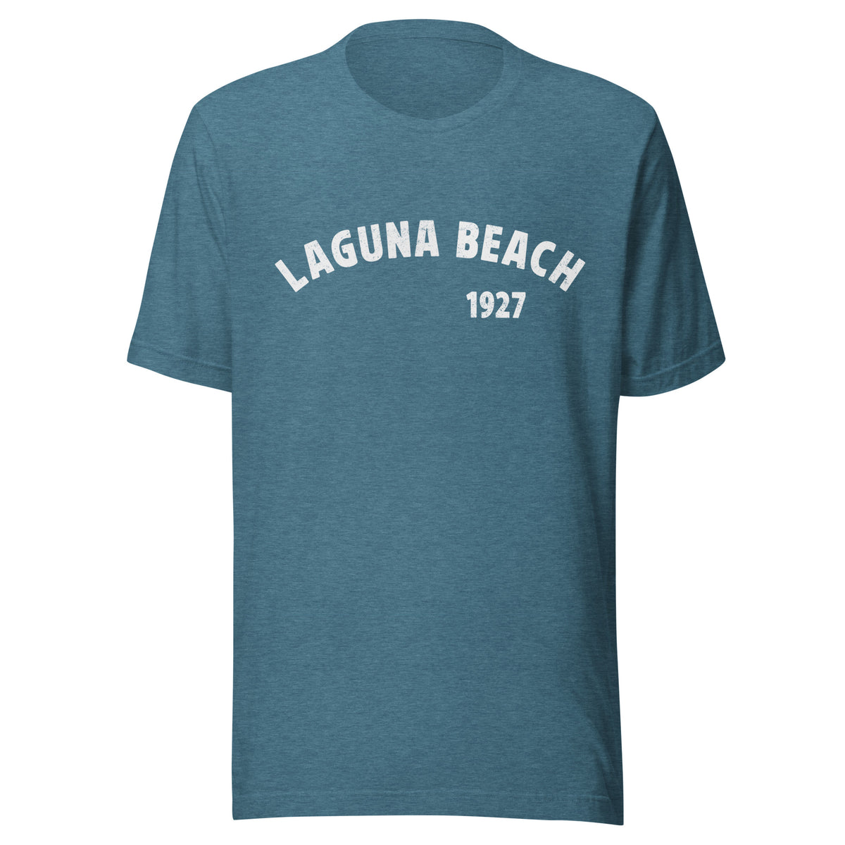 Laguna Beach 1927 California vintage graphic, printed on a SodaPop Cool t-shirt.