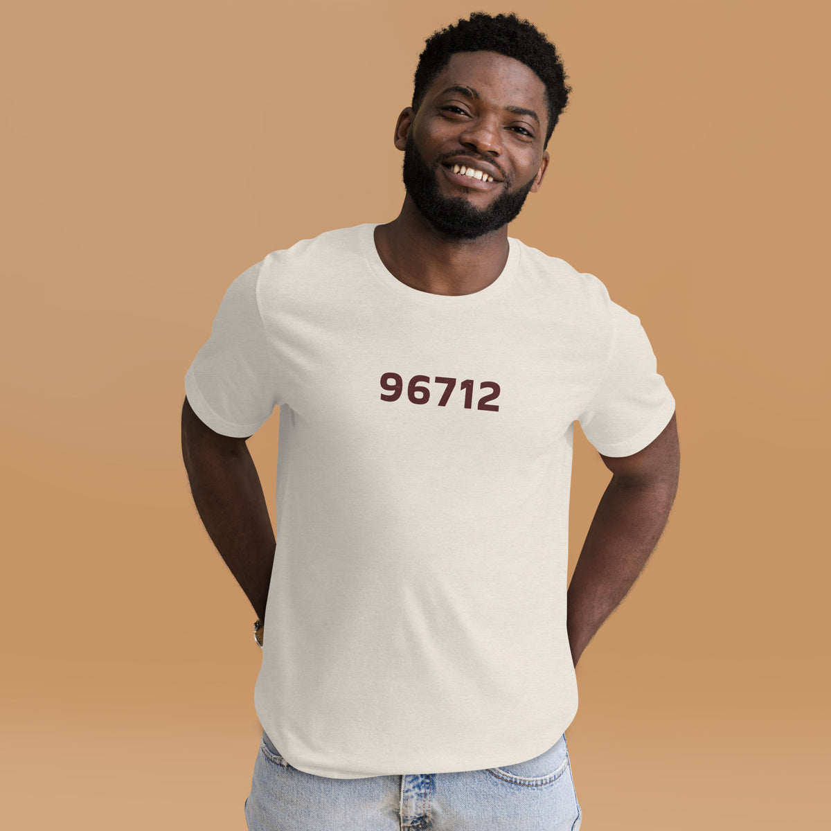 North Shore O'ahu Hawaii Zip 96712 vintage graphic, printed on a SodaPop Cool t-shirt.