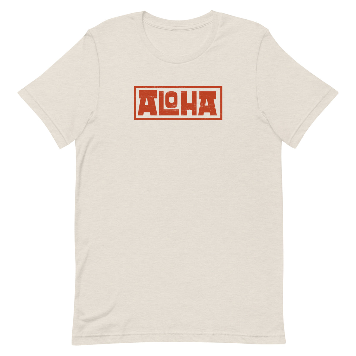 Aloha Hawaii Billboard vintage graphic, printed on a SodaPop Cool t-shirt.