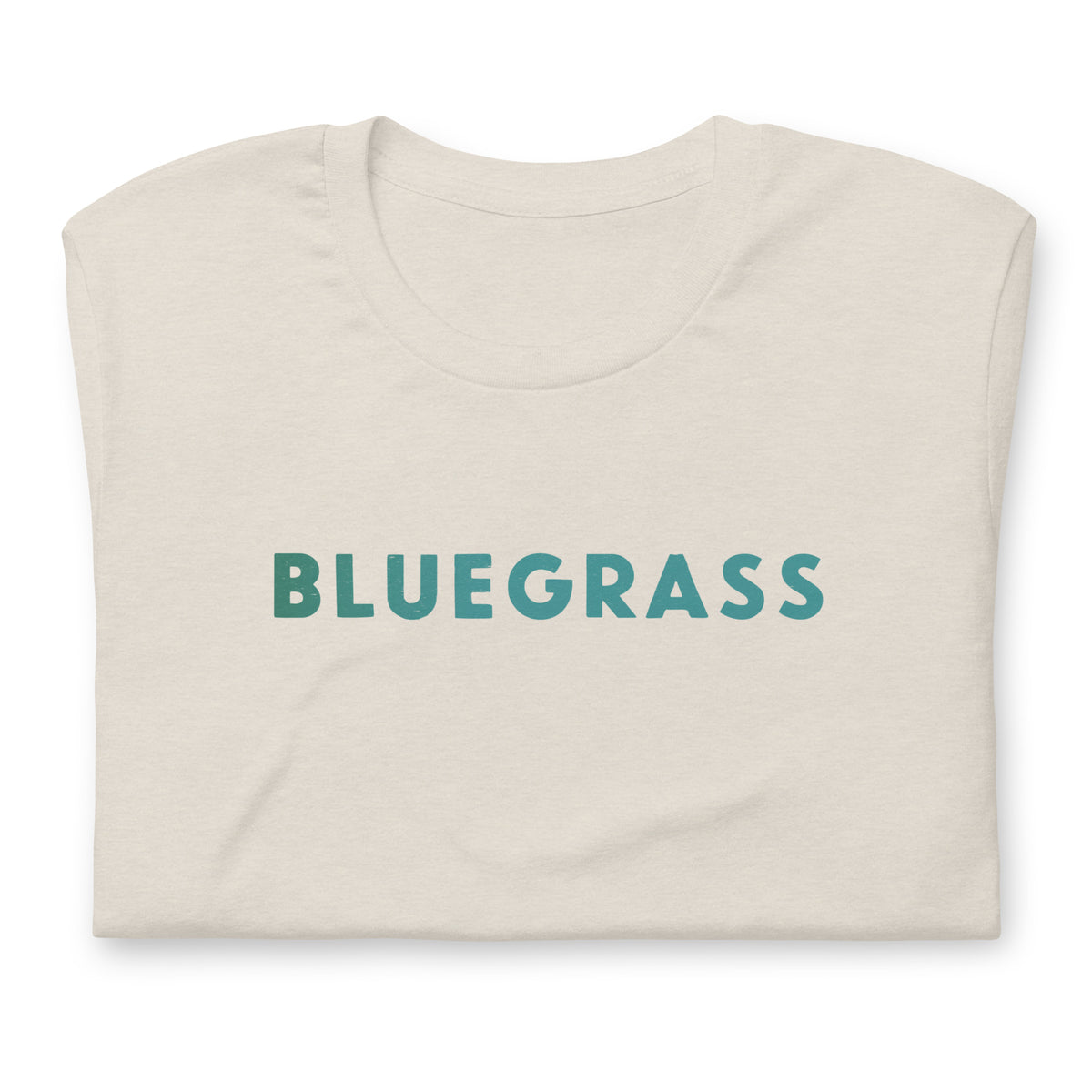 Bluegrass vintage graphic, printed on a SodaPop Cool t-shirt.