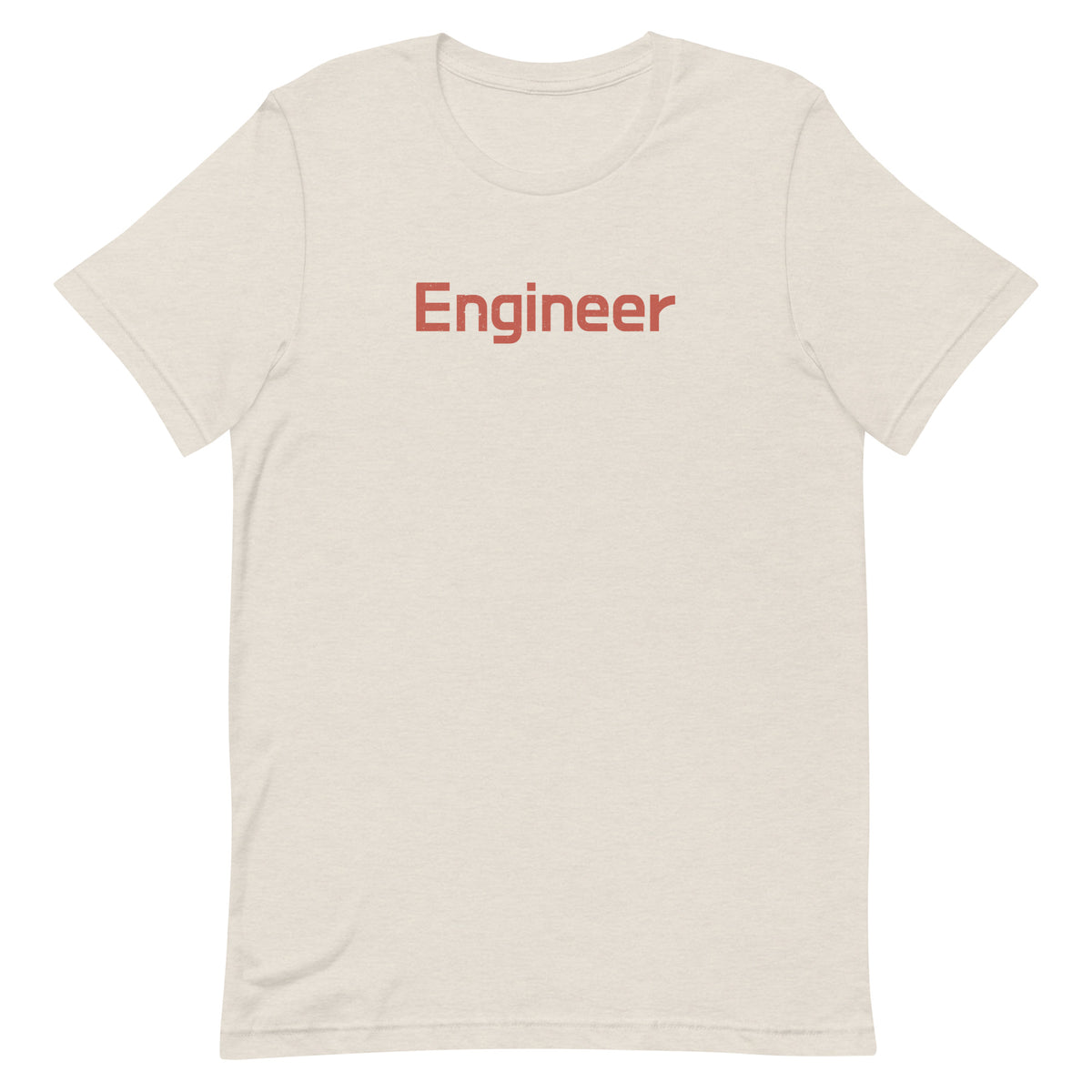 Engineer vintage graphic, printed on a SodaPop Cool t-shirt.