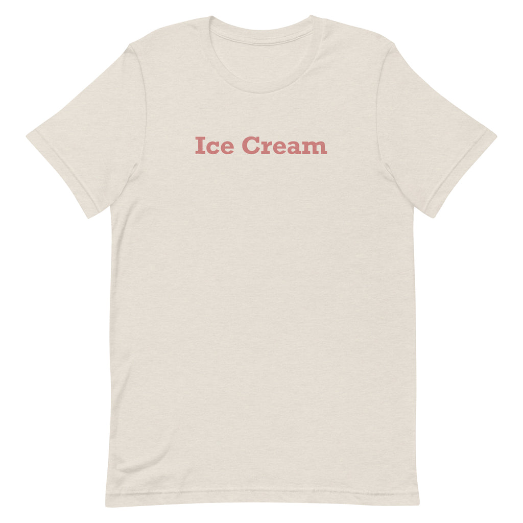 Ice Cream vintage graphic, printed on a SodaPop Cool t-shirt.