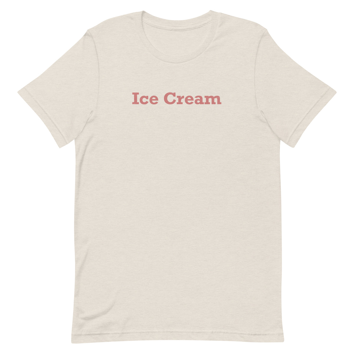 Ice Cream vintage graphic, printed on a SodaPop Cool t-shirt.