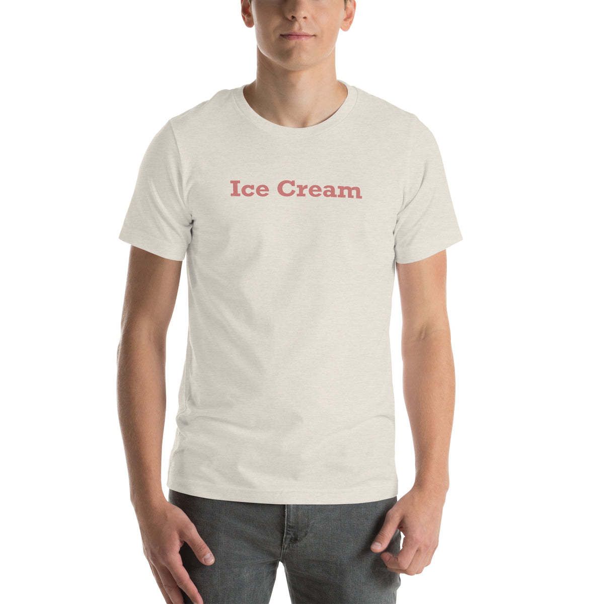 Ice Cream vintage graphic, printed on a SodaPop Cool t-shirt.