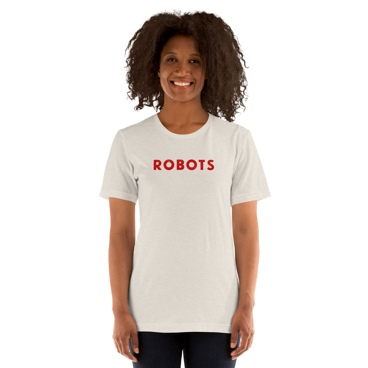 Robots vintage graphic, printed on a SodaPop Cool t-shirt.