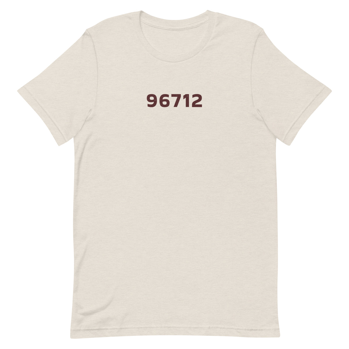 North Shore O'ahu Hawaii Zip 96712 vintage graphic, printed on a SodaPop Cool t-shirt.