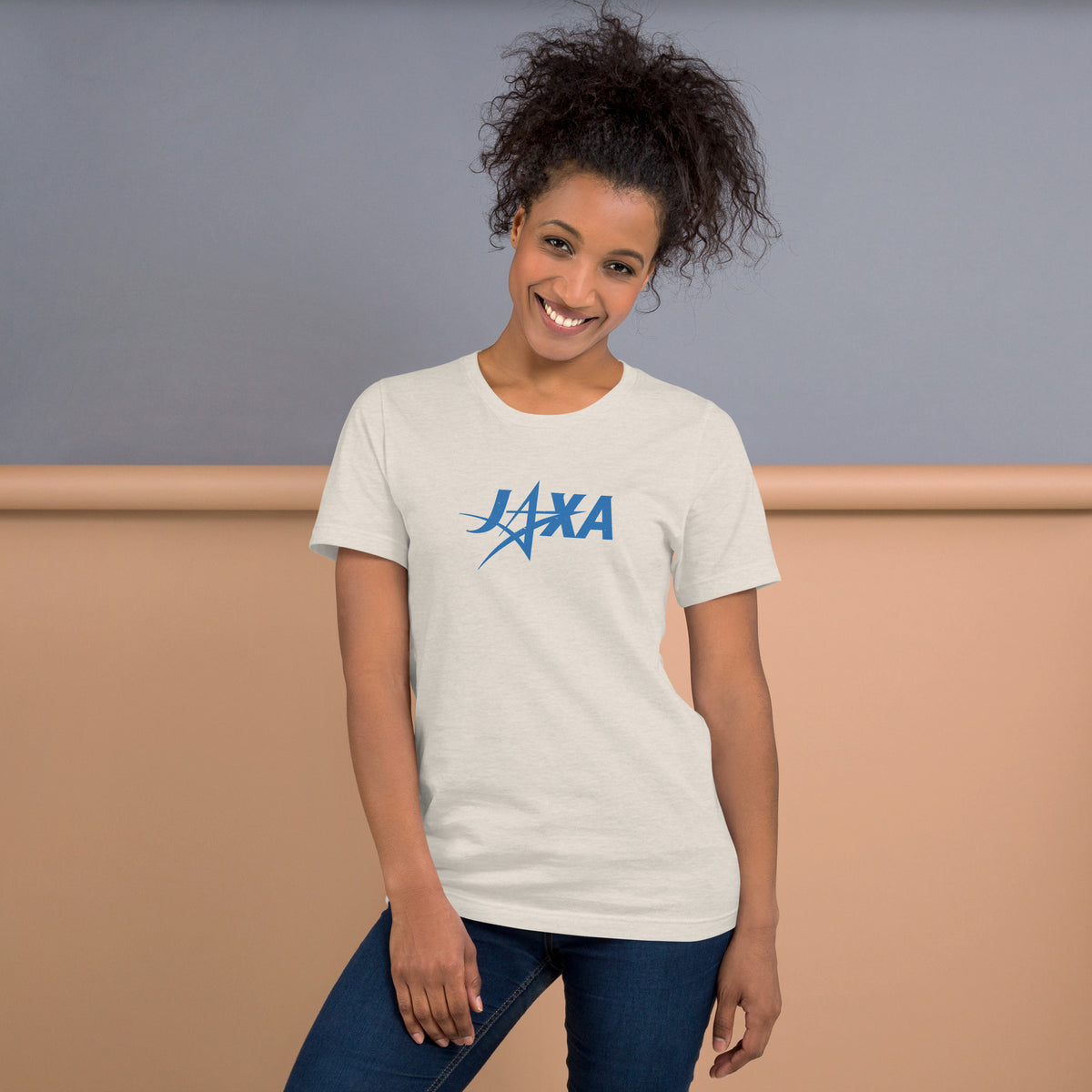 Japan Aerospace Exploration Agency (JAXA) vintage graphic, printed on a SodaPop Cool t-shirt.