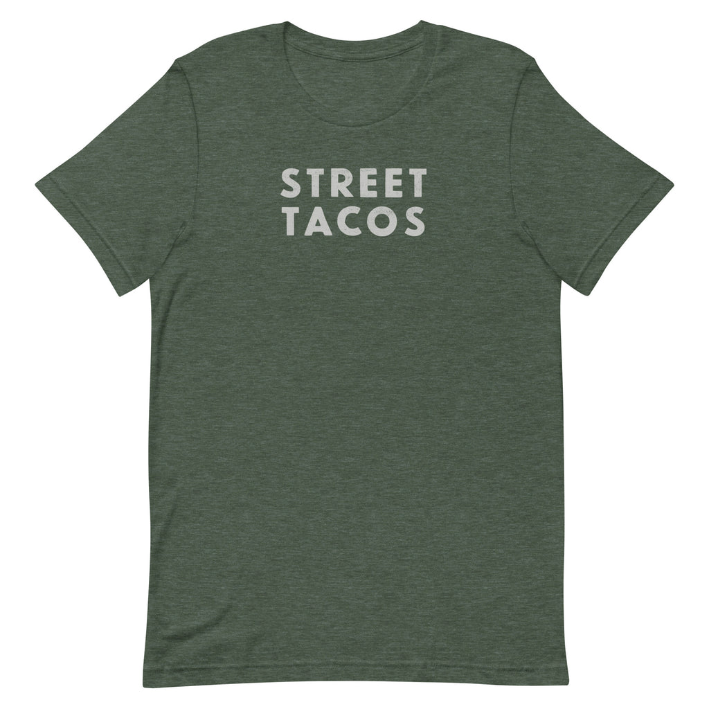 Street Tacos vintage graphic, printed on a SodaPop Cool t-shirt.