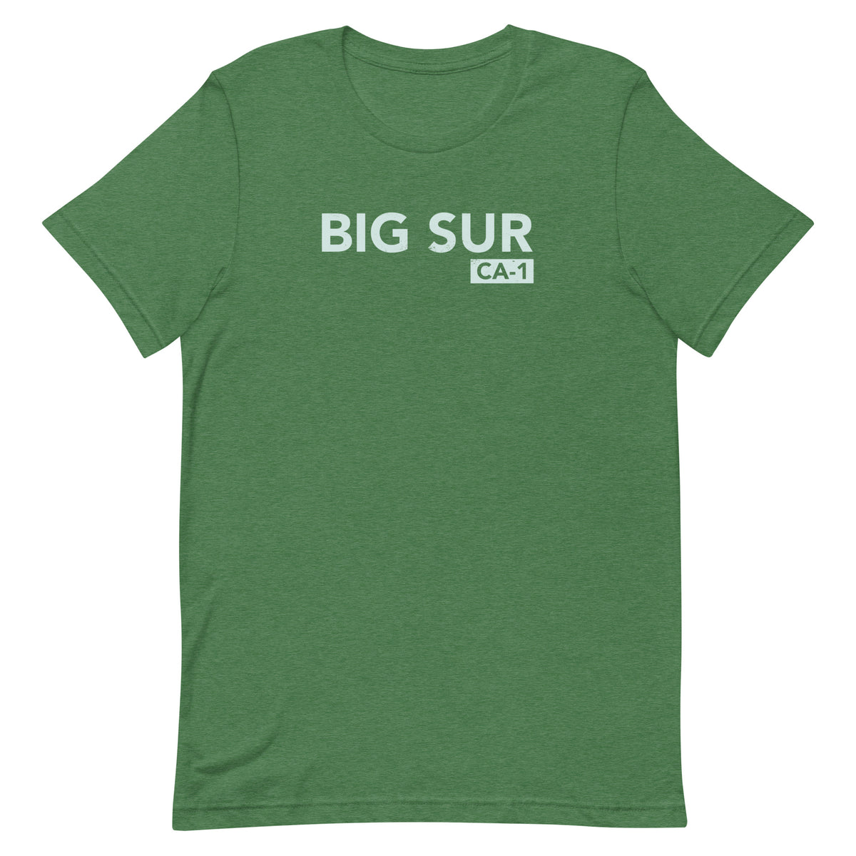 Big Sur CA-1 California vintage graphic, printed on a SodaPop Cool t-shirt.