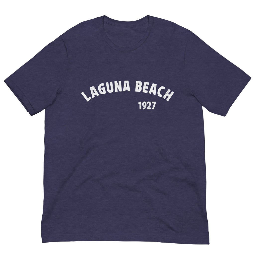 Laguna Beach 1927 California vintage graphic, printed on a SodaPop Cool t-shirt.