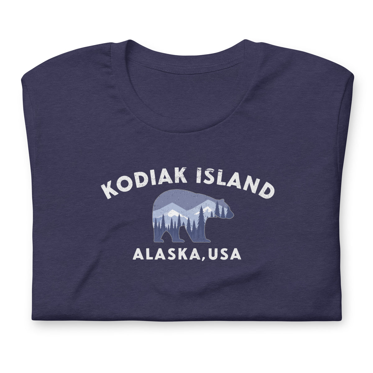 Kodiak Island Alaska Park Bear vintage graphic, printed on a SodaPop Cool t-shirt.