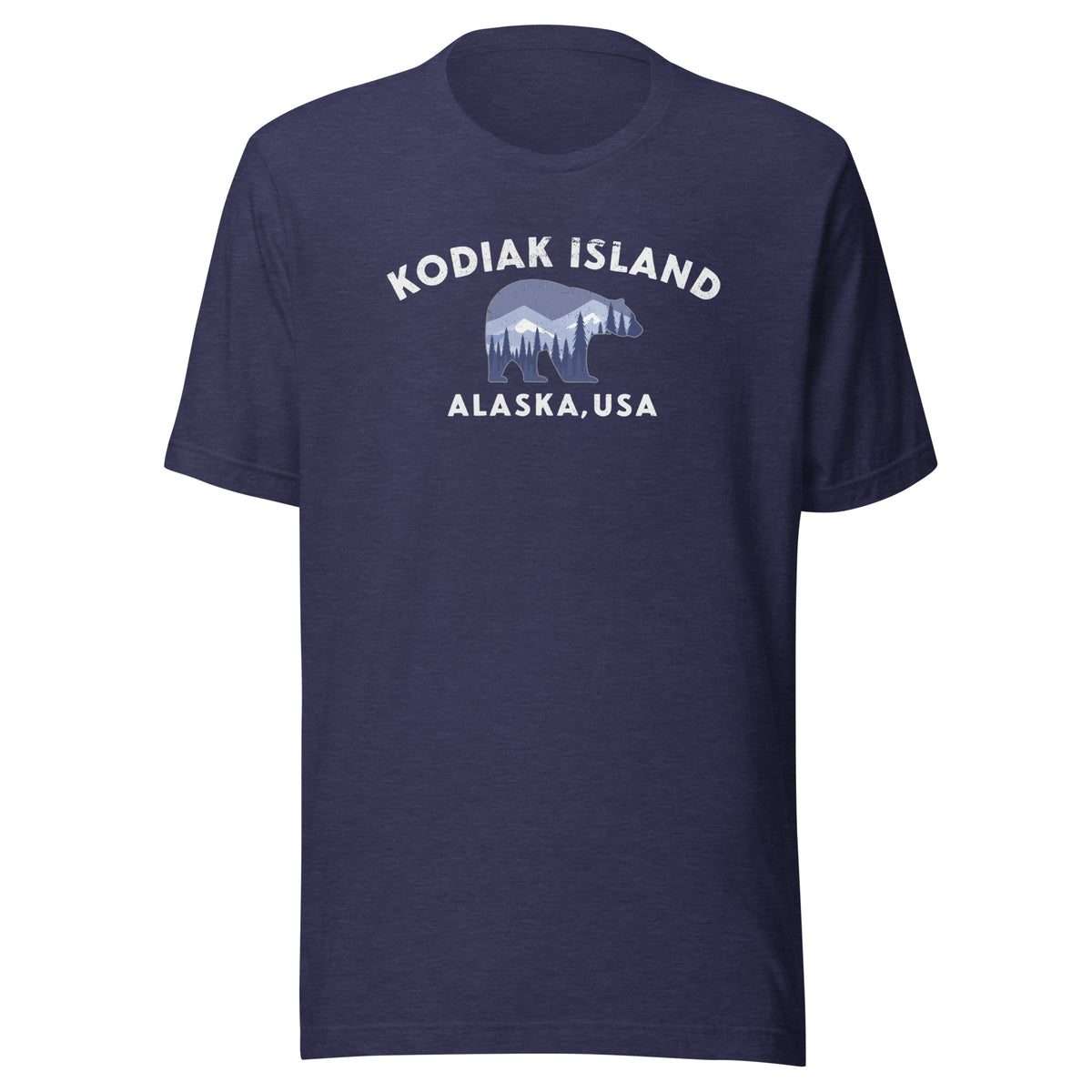 Kodiak Island Alaska Park Bear vintage graphic, printed on a SodaPop Cool t-shirt.