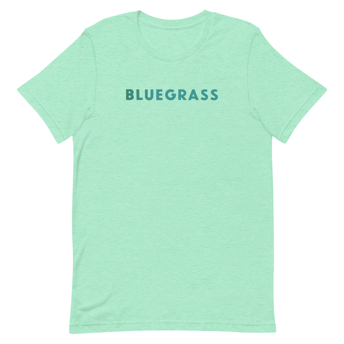 Bluegrass vintage graphic, printed on a SodaPop Cool t-shirt.