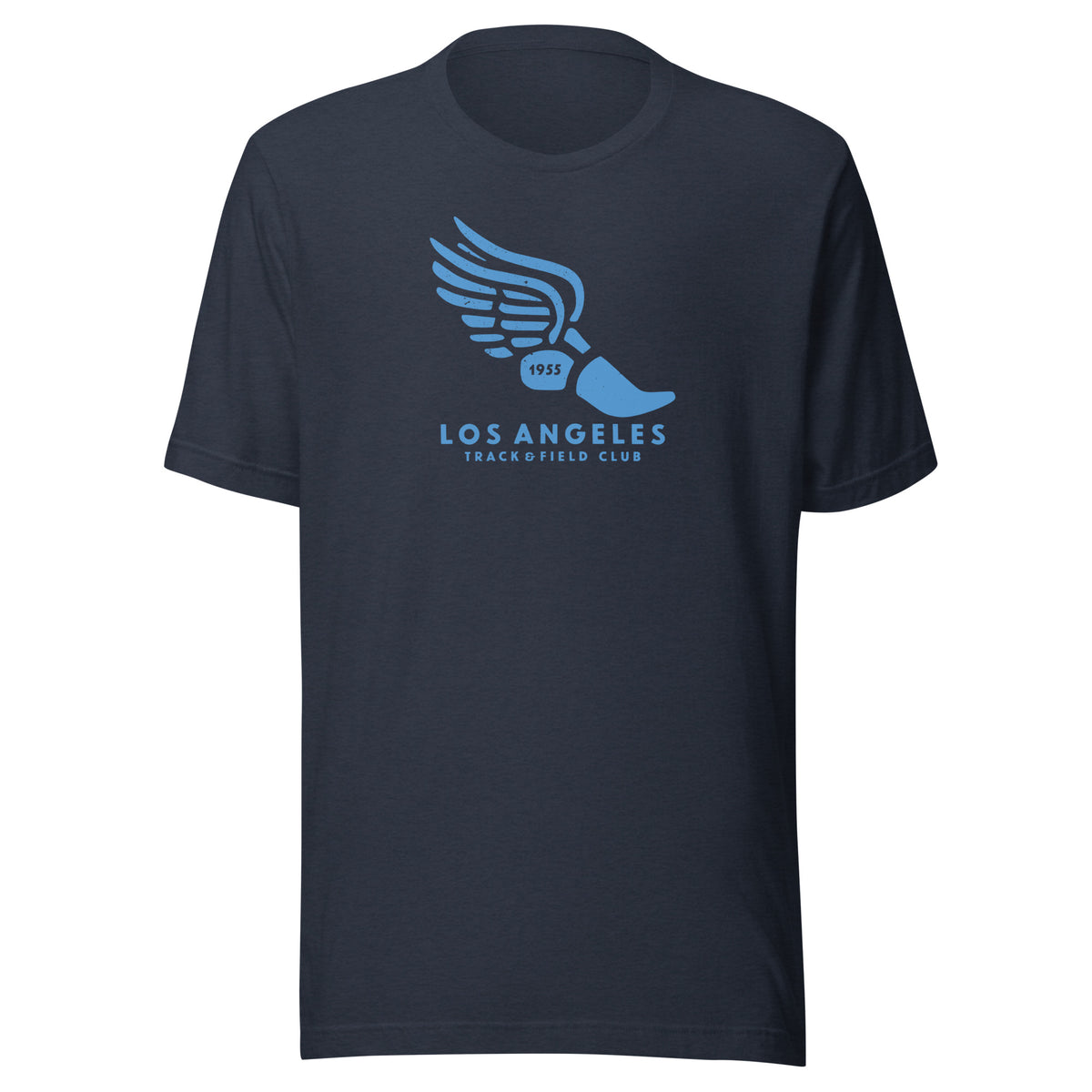 Los Angeles Track & Field 1955 California vintage graphic, printed on a SodaPop Cool t-shirt.