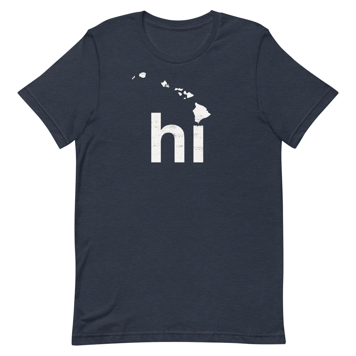 Aloha Hawaii Islands vintage graphic, printed on a SodaPop Cool t-shirt.