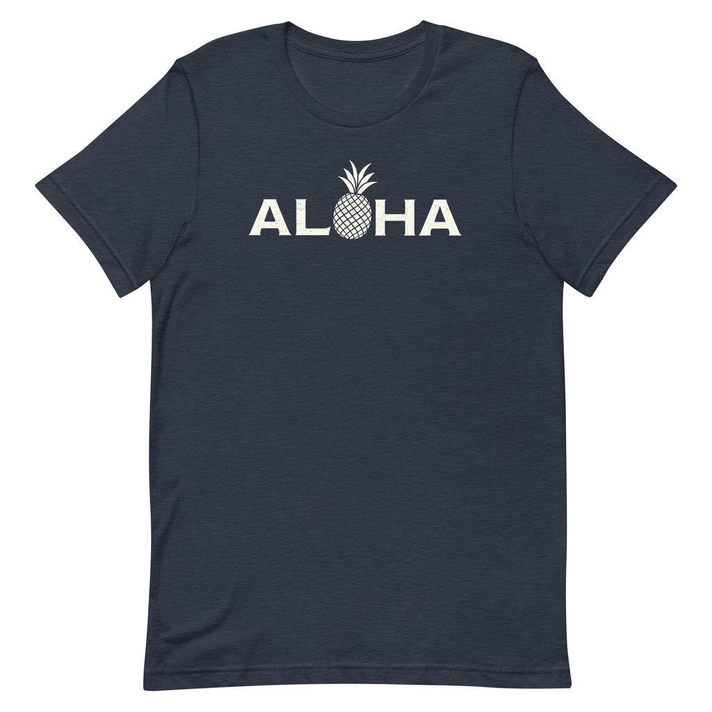 Aloha Hawaii Pineapple vintage graphic, printed on a SodaPop Cool t-shirt.