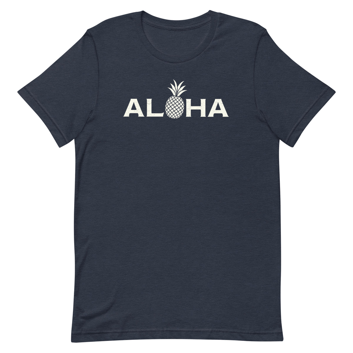 Aloha Hawaii Pineapple vintage graphic, printed on a SodaPop Cool t-shirt.