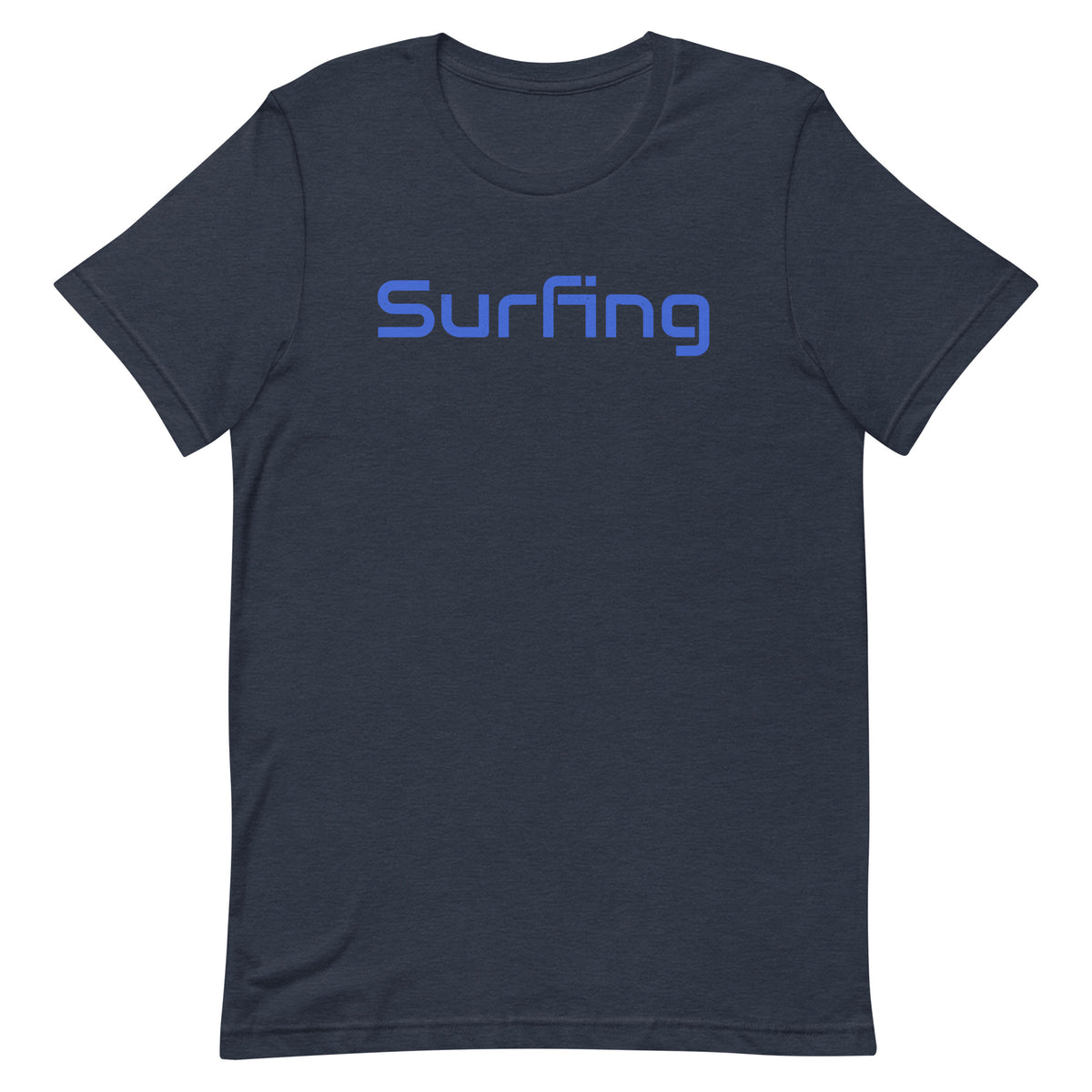 Surfing vintage graphic, printed on a SodaPop Cool t-shirt.