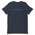 Bluegrass vintage graphic, printed on a SodaPop Cool t-shirt.