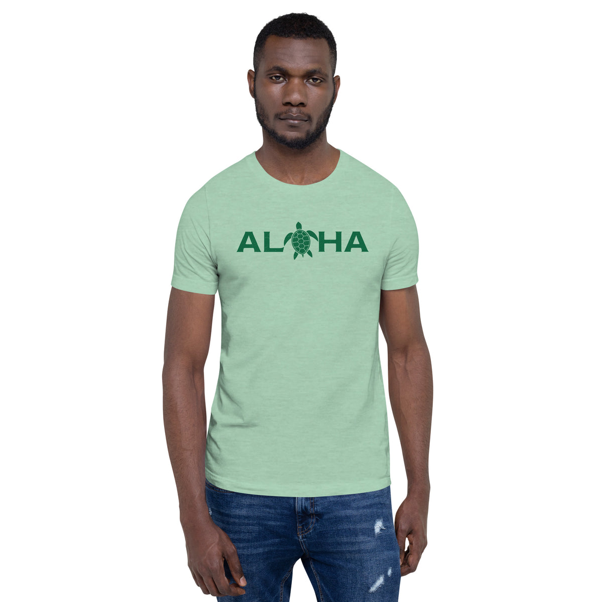 Aloha Hawaii Turtle vintage graphic, printed on a SodaPop Cool t-shirt.