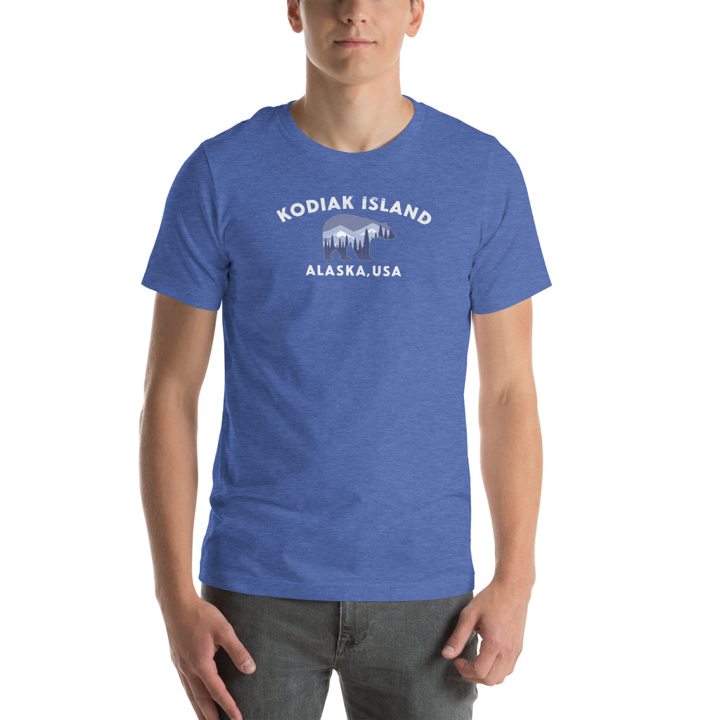 Kodiak Island Alaska Park Bear vintage graphic, printed on a SodaPop Cool t-shirt.