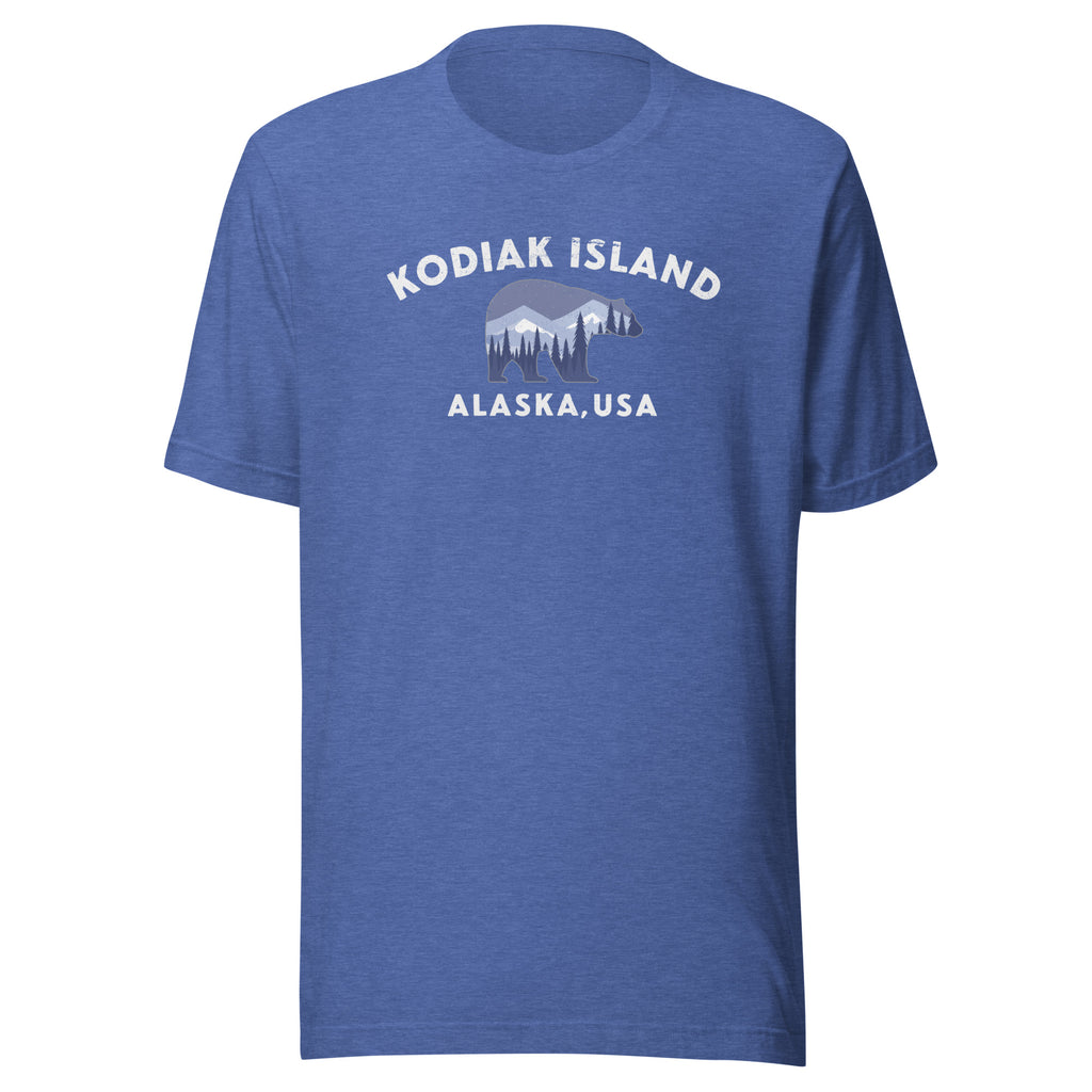 Kodiak Island Alaska Park Bear vintage graphic, printed on a SodaPop Cool t-shirt.