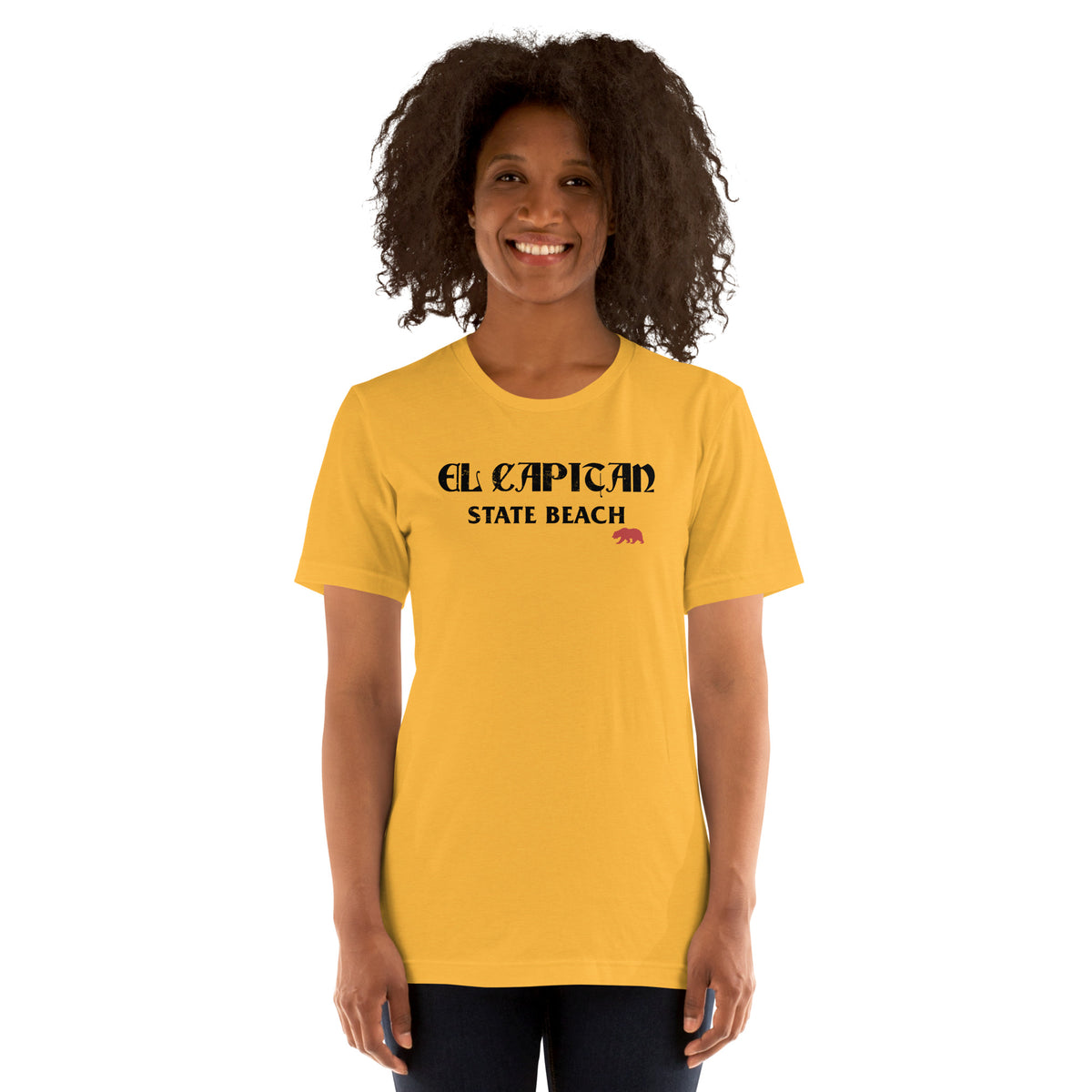 El Capitan State Beach California vintage graphic, printed on a SodaPop Cool t-shirt.