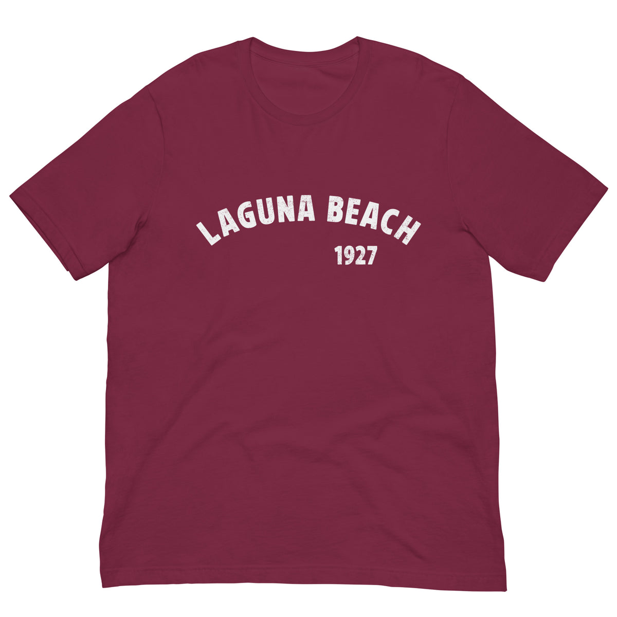 Laguna Beach 1927 California vintage graphic, printed on a SodaPop Cool t-shirt.