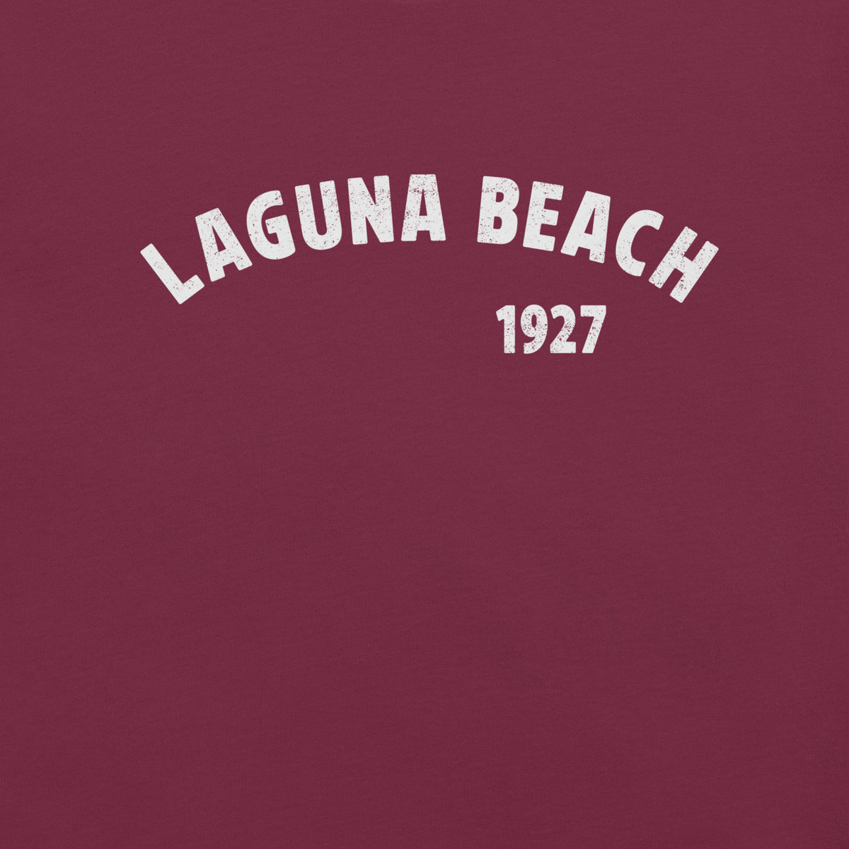 Laguna Beach 1927 California vintage graphic, printed on a SodaPop Cool t-shirt.