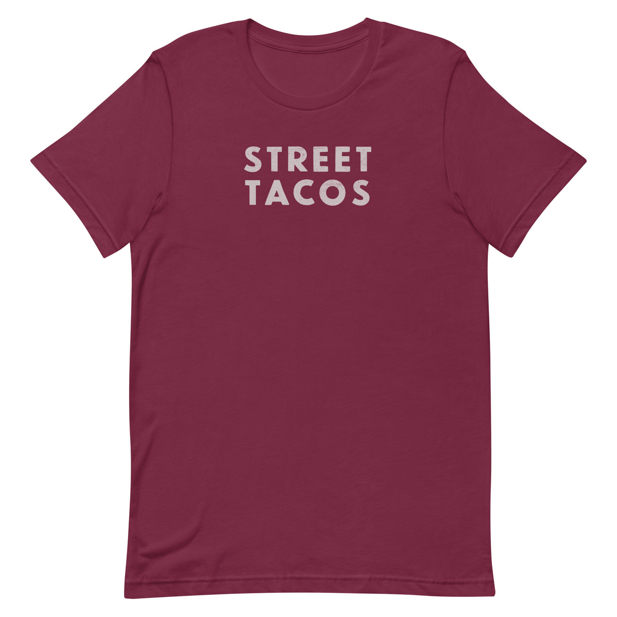 Street Tacos vintage graphic, printed on a SodaPop Cool t-shirt.
