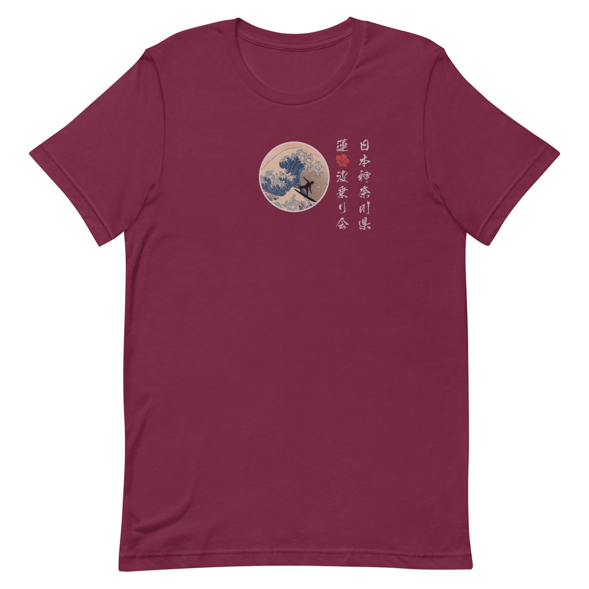 Lotus Surf Club Japan vintage graphic, printed on a SodaPop Cool t-shirt.