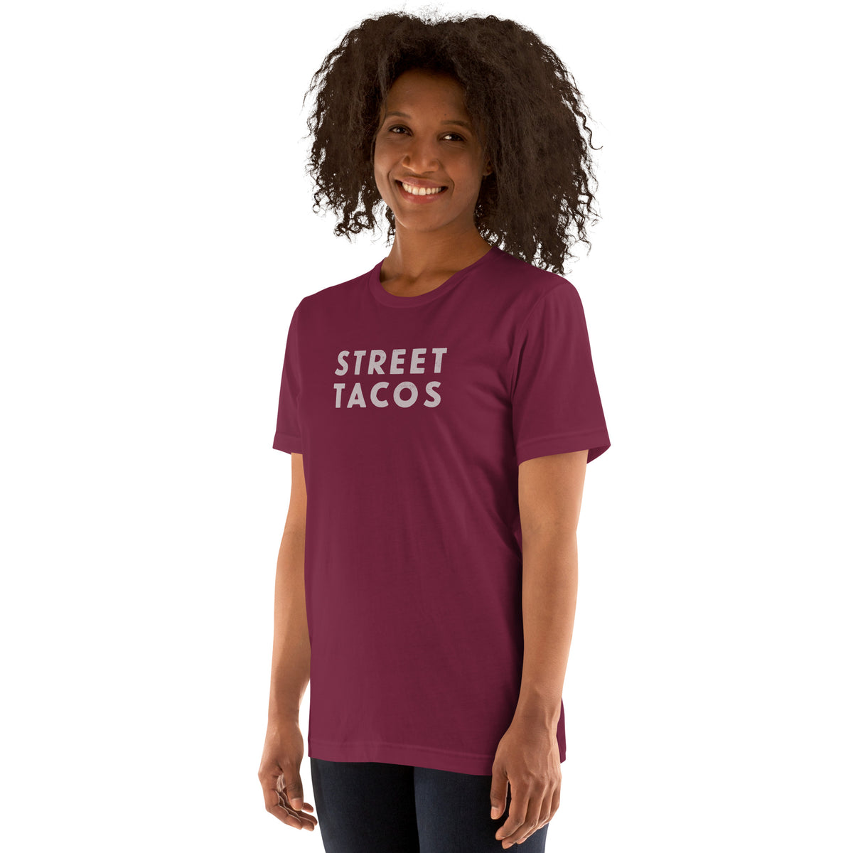 Street Tacos vintage graphic, printed on a SodaPop Cool t-shirt.