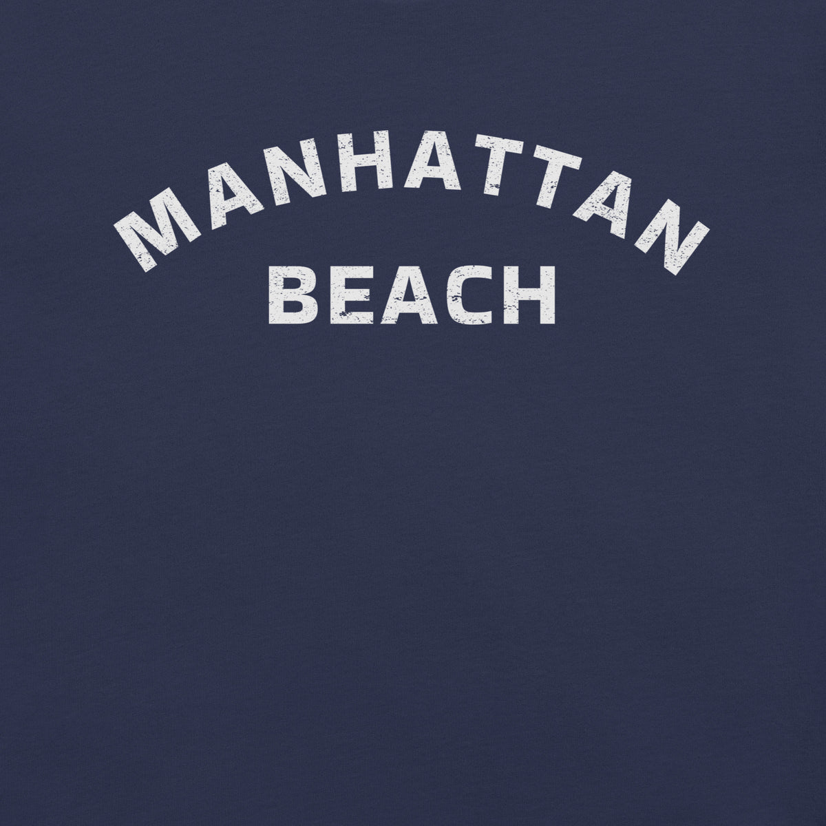 Manhattan Beach California vintage graphic, printed on a SodaPop Cool t-shirt.