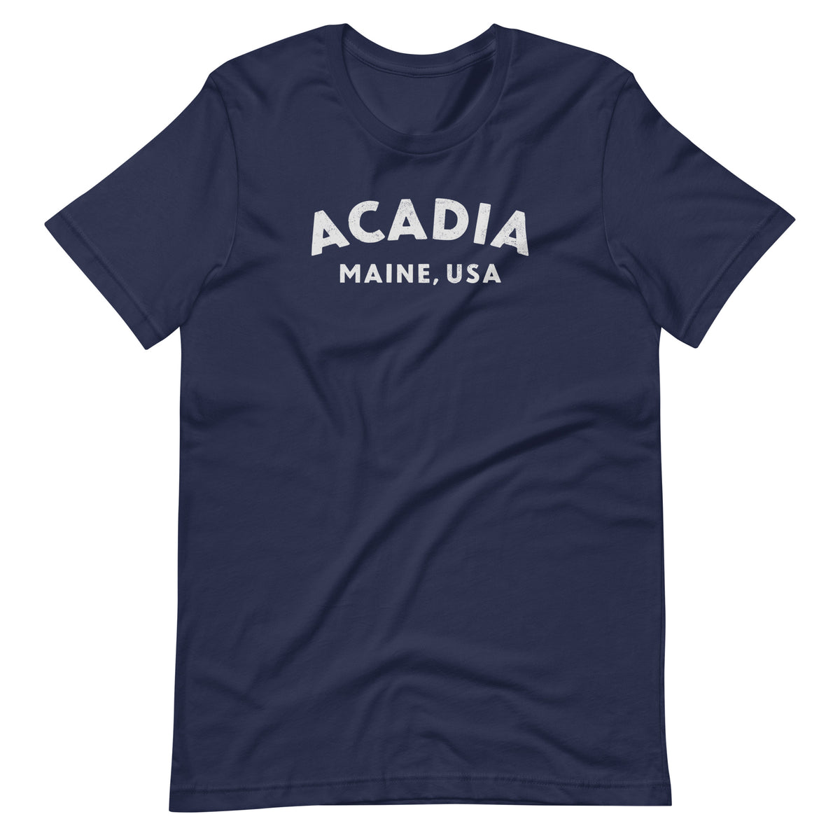 Acadia Maine Park vintage graphic, printed on a SodaPop Cool t-shirt.