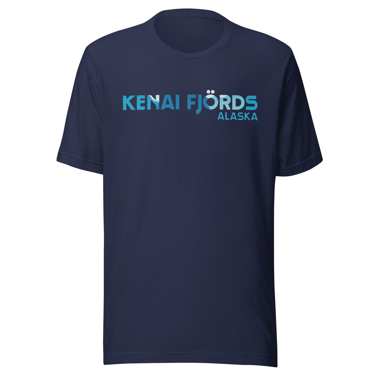 Kenai Fjords Park Alaska vintage graphic, printed on a SodaPop Cool t-shirt.