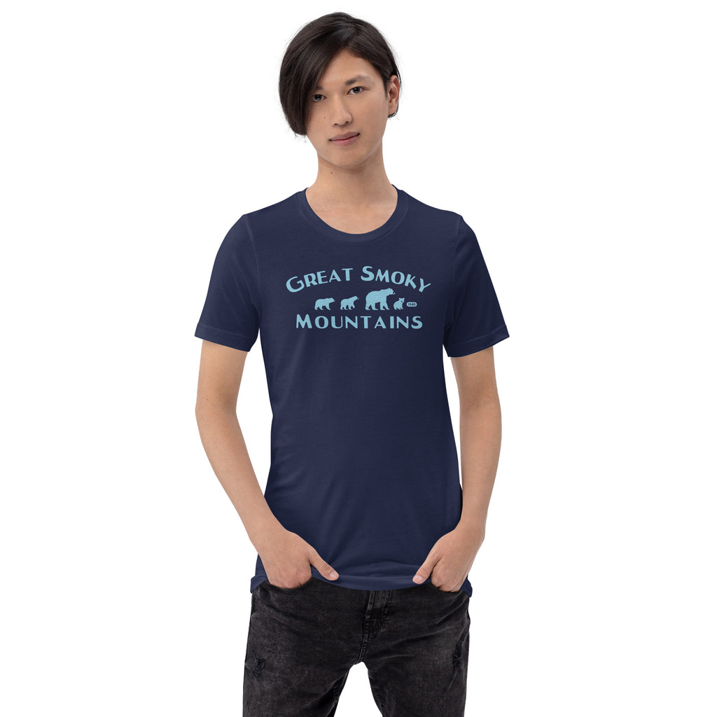 Great Smoky Mountains Park Bears vintage graphic, printed on a SodaPop Cool t-shirt.