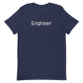 Engineer vintage graphic, printed on a SodaPop Cool t-shirt.