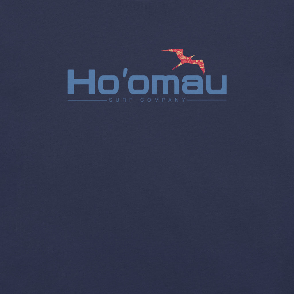 Ho'omau Surf Company Hawaii vintage graphic, printed on a SodaPop Cool t-shirt.