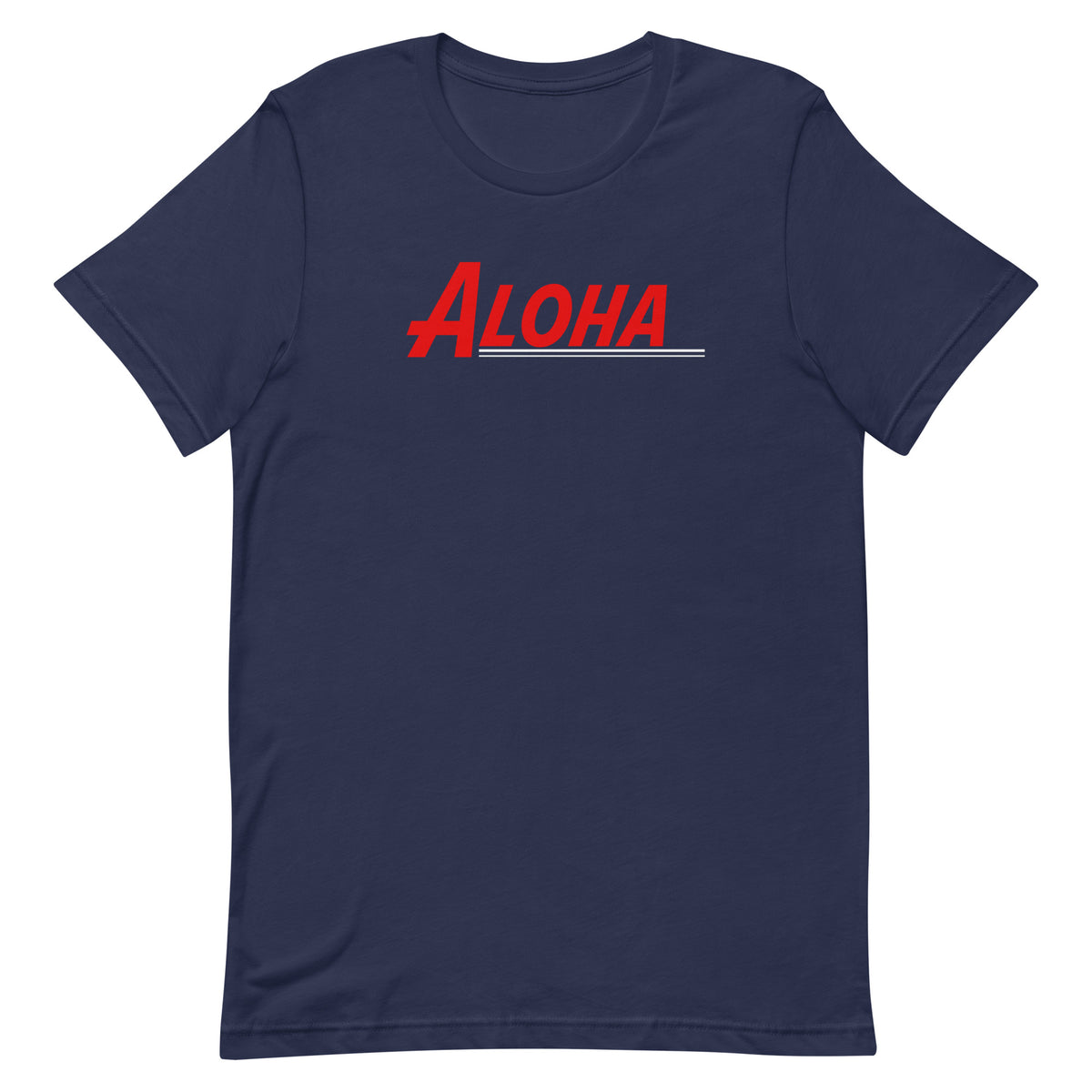 Aloha Hawaii Retro vintage graphic, printed on a SodaPop Cool t-shirt.
