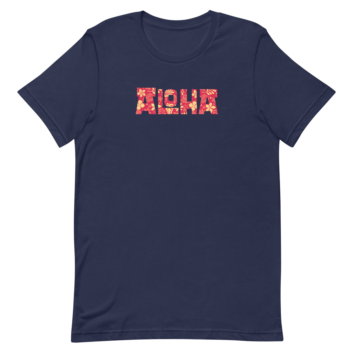 Aloha Hawaii Billboard Flowers vintage graphic, printed on a SodaPop Cool t-shirt.